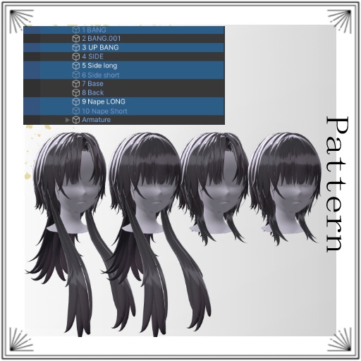 発売セール🎉【VRC想定MA対応】レイヤールナウルフ【複数アバター対応】