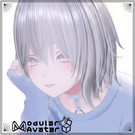 【発売セール🎉】【VRC想定MA対応】蒼霞ヘア - Souka Hair【複数アバター対応】