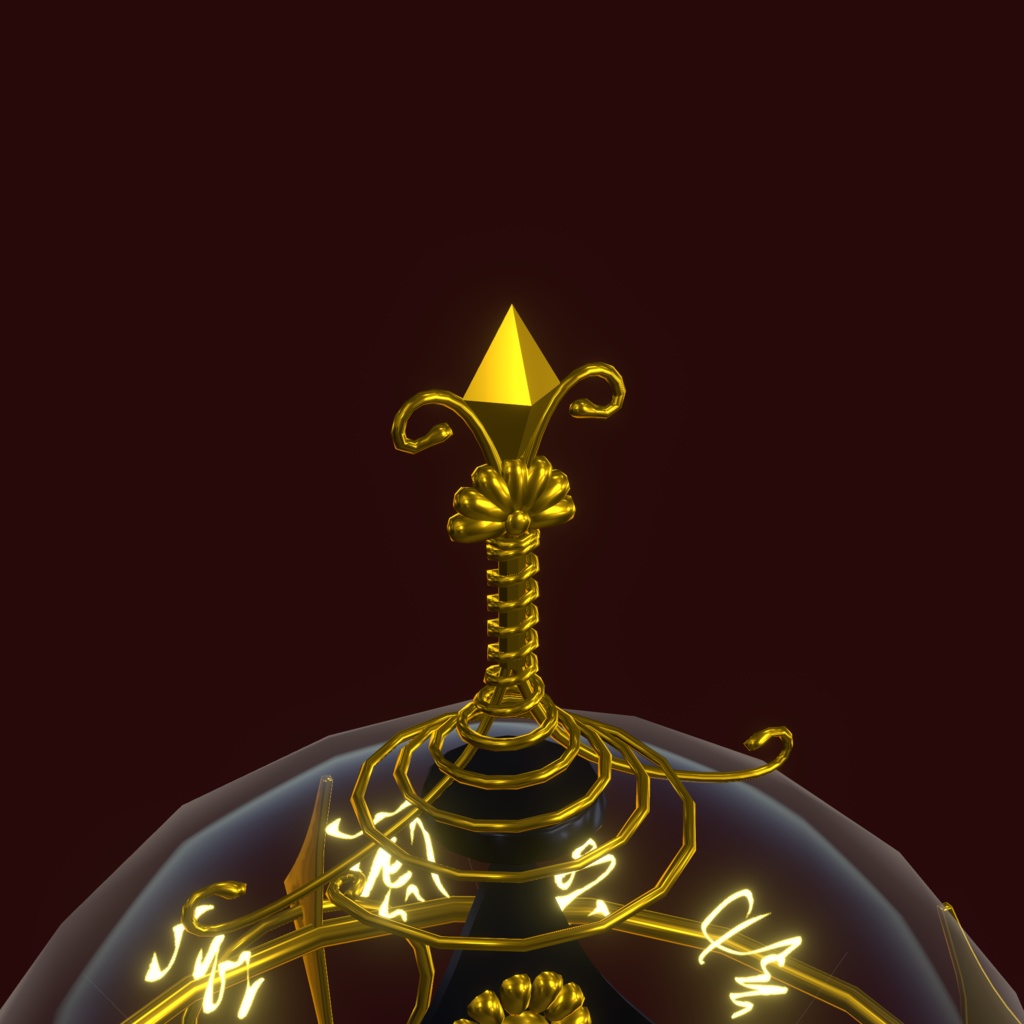 厄除の錫杖【3Dモデル】