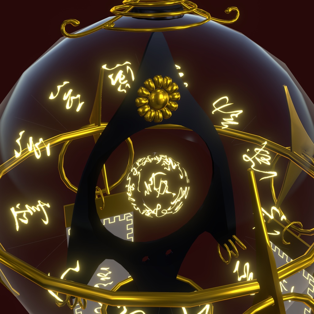 厄除の錫杖【3Dモデル】