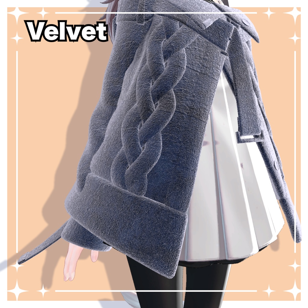 lilToonマテリアルキット 布地3セット