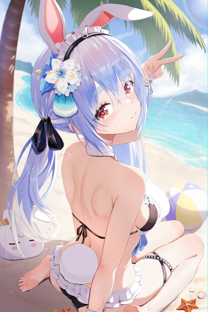 【非公式】兎田ぺこら 👯‍♀️水着