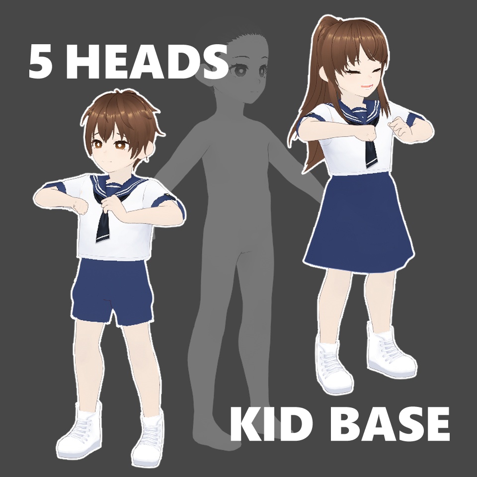 5 Heads Kid Base