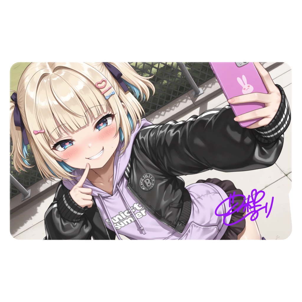 【ICカードステッカー】四梓しおり（カジュアル）