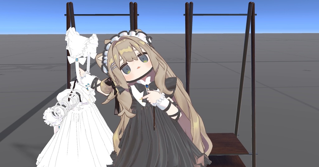 【無料】みんなでつかめる着せ替えギミック - DressUpClosetGimmick