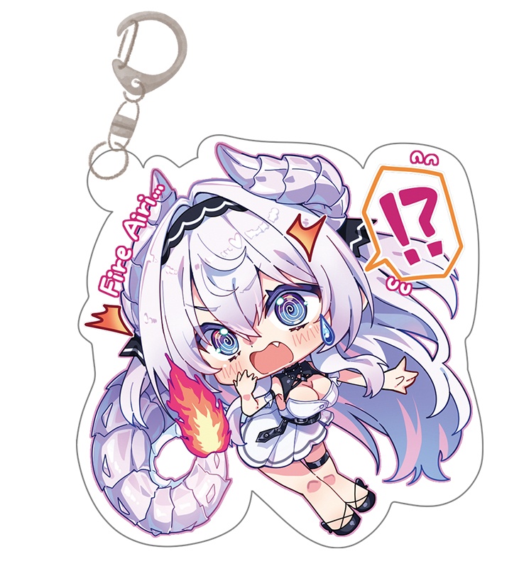 【くりえいてぃ部３】愛莉ちゃんアクリルキーホルダー