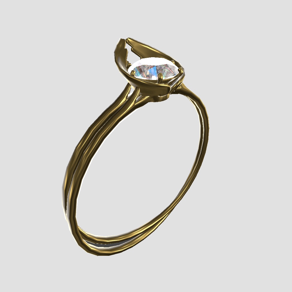 【Cavo's】ダイアモンド 指輪アクセサリー 3点セット