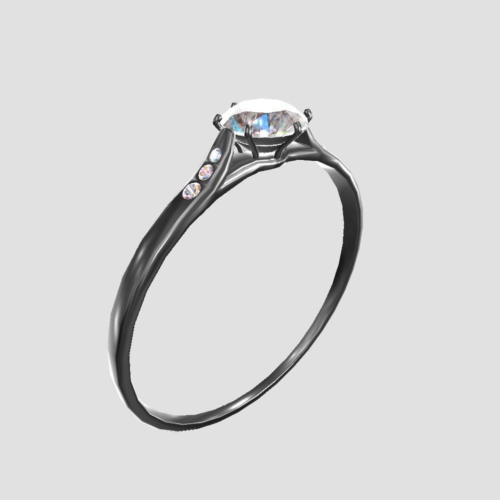 【Cavo's】ダイアモンド 指輪アクセサリー 3点セット