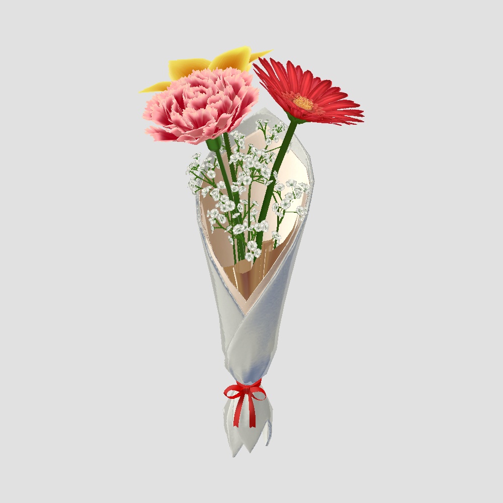 【Cavo's】ゆらゆら 春の花束 第2弾 (小&大&花瓶セット)