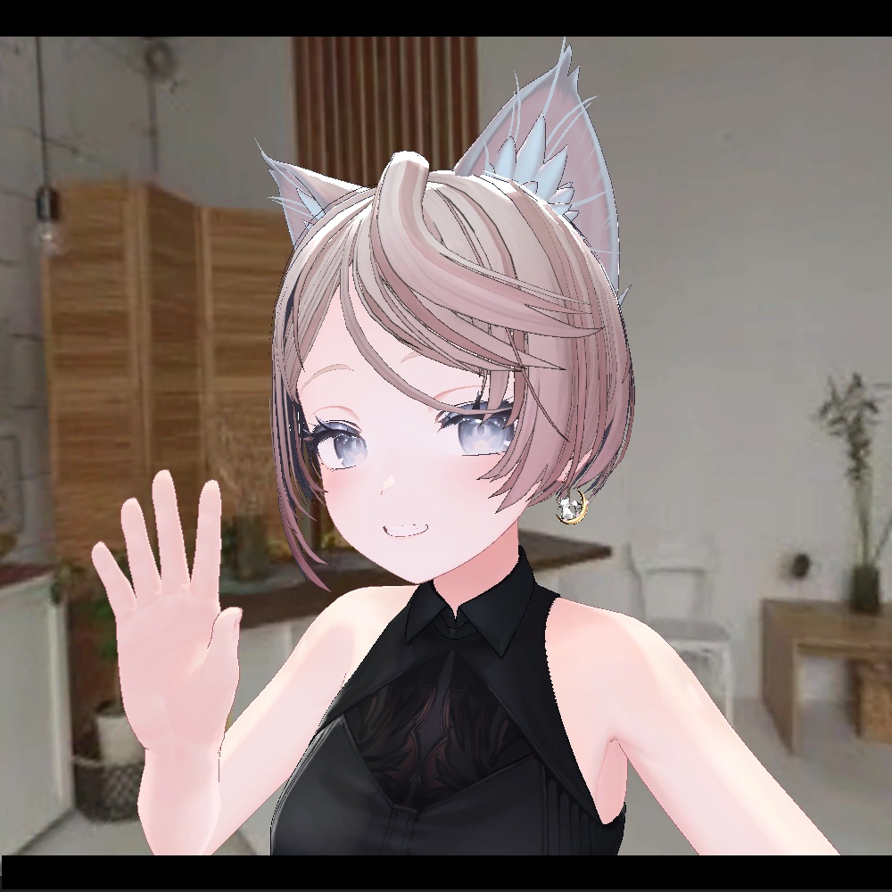 【Cavo's】ねこ イヤリング 3点セット