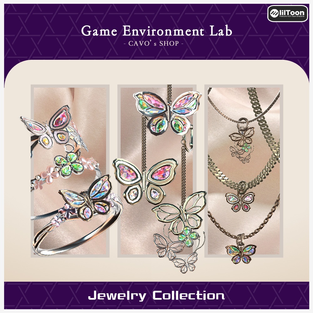 【Cavo's】蝶々アクセまとめ買いセット(20%OFF)