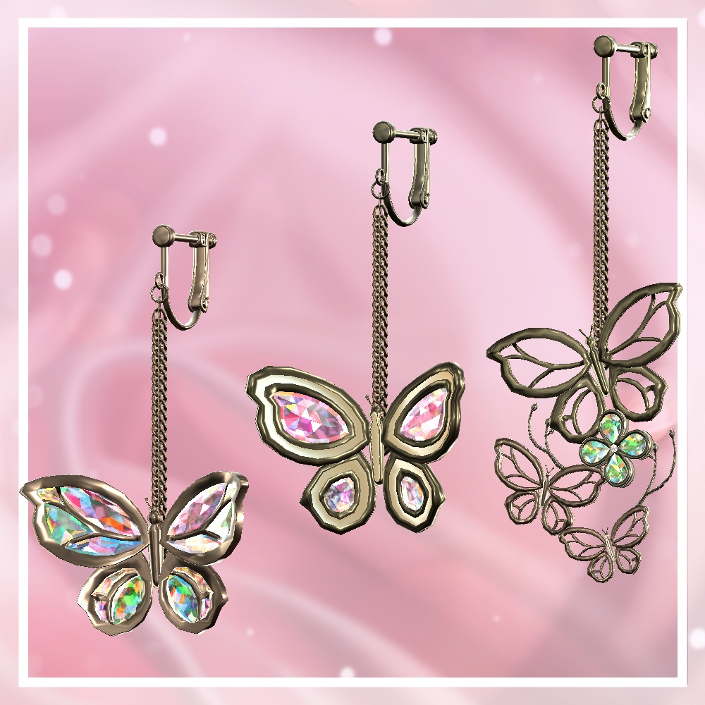 【Cavo's】蝶々アクセまとめ買いセット(20%OFF)