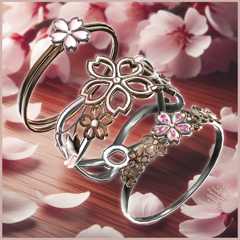 【Cavo's】桜アクセまとめ買いセット(20%OFF)