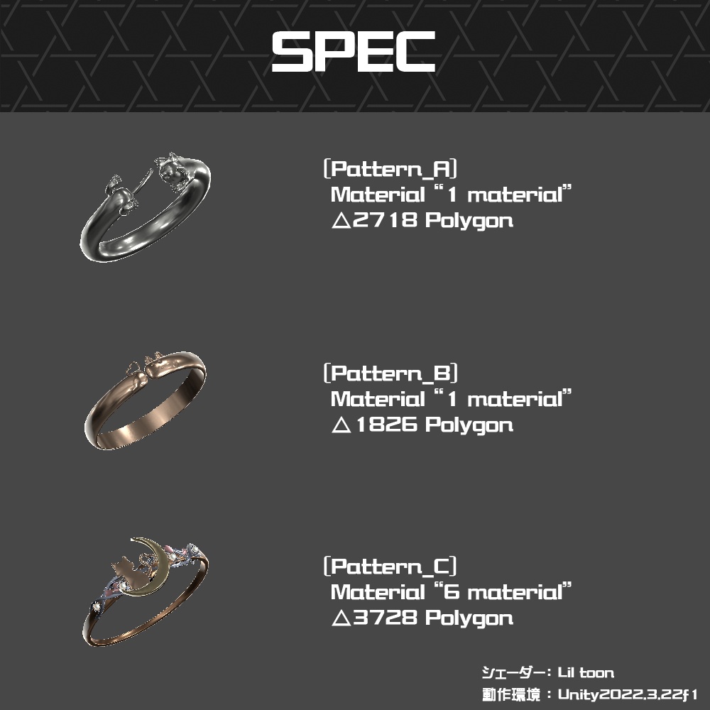 【Cavo's】猫アクセまとめ買いセット(20%OFF)