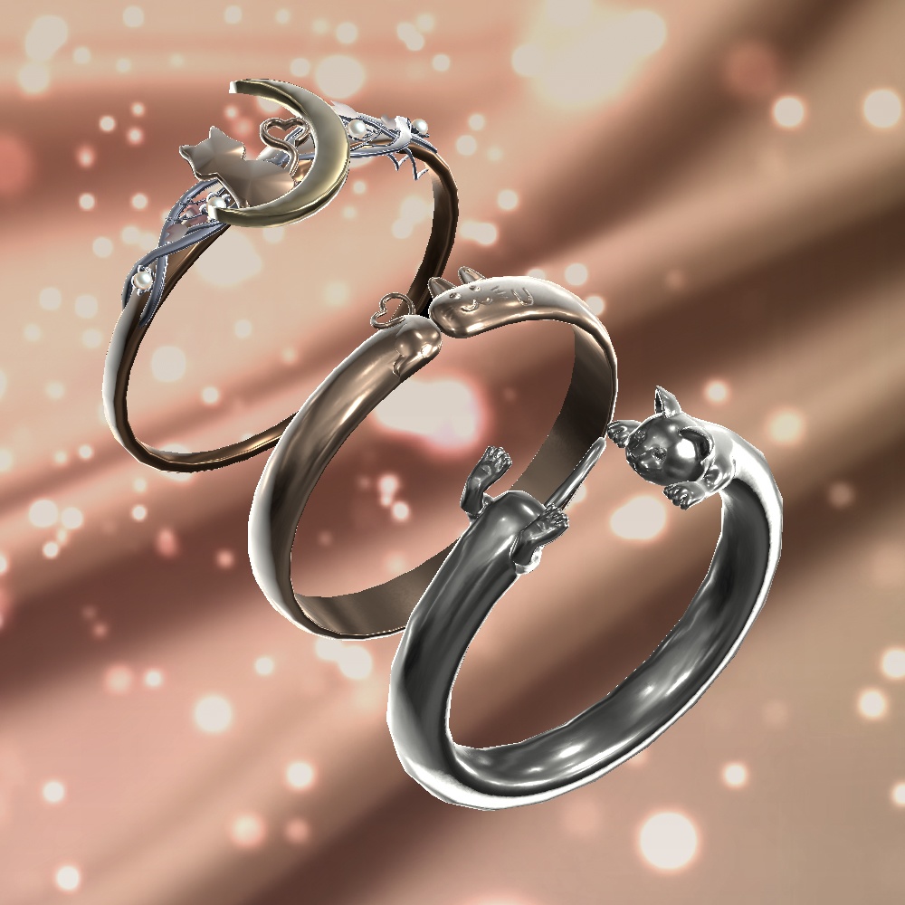 【Cavo's】猫アクセまとめ買いセット(20%OFF)