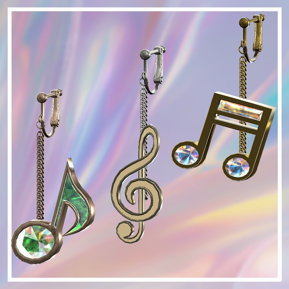 【Cavo's】音符 アクセまとめ買いセット(20%OFF)