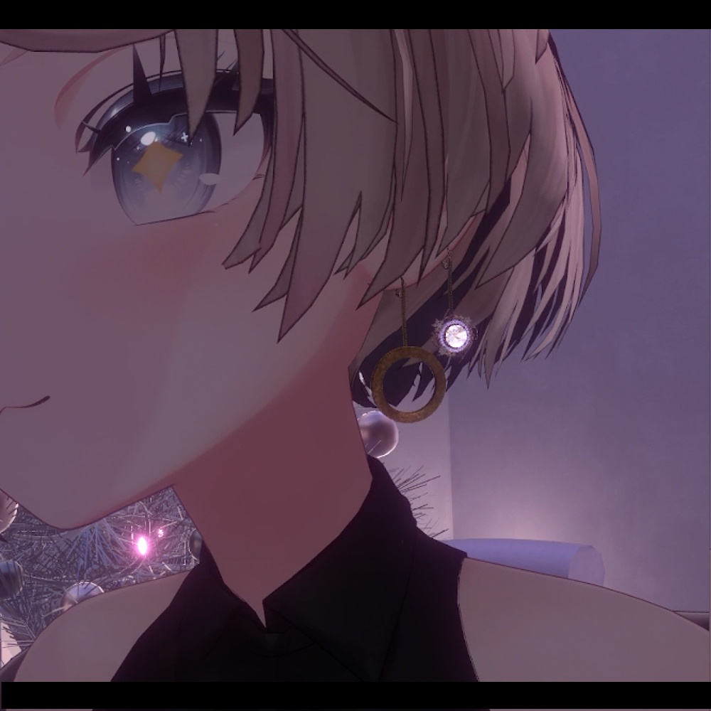 【Cavo's】雪の結晶 イヤリング 3点セット