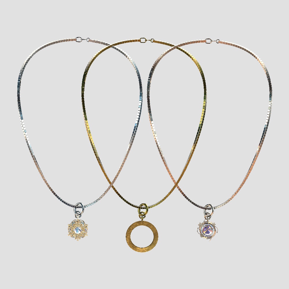 【Cavo's】雪の結晶・ネックレス 9点セット