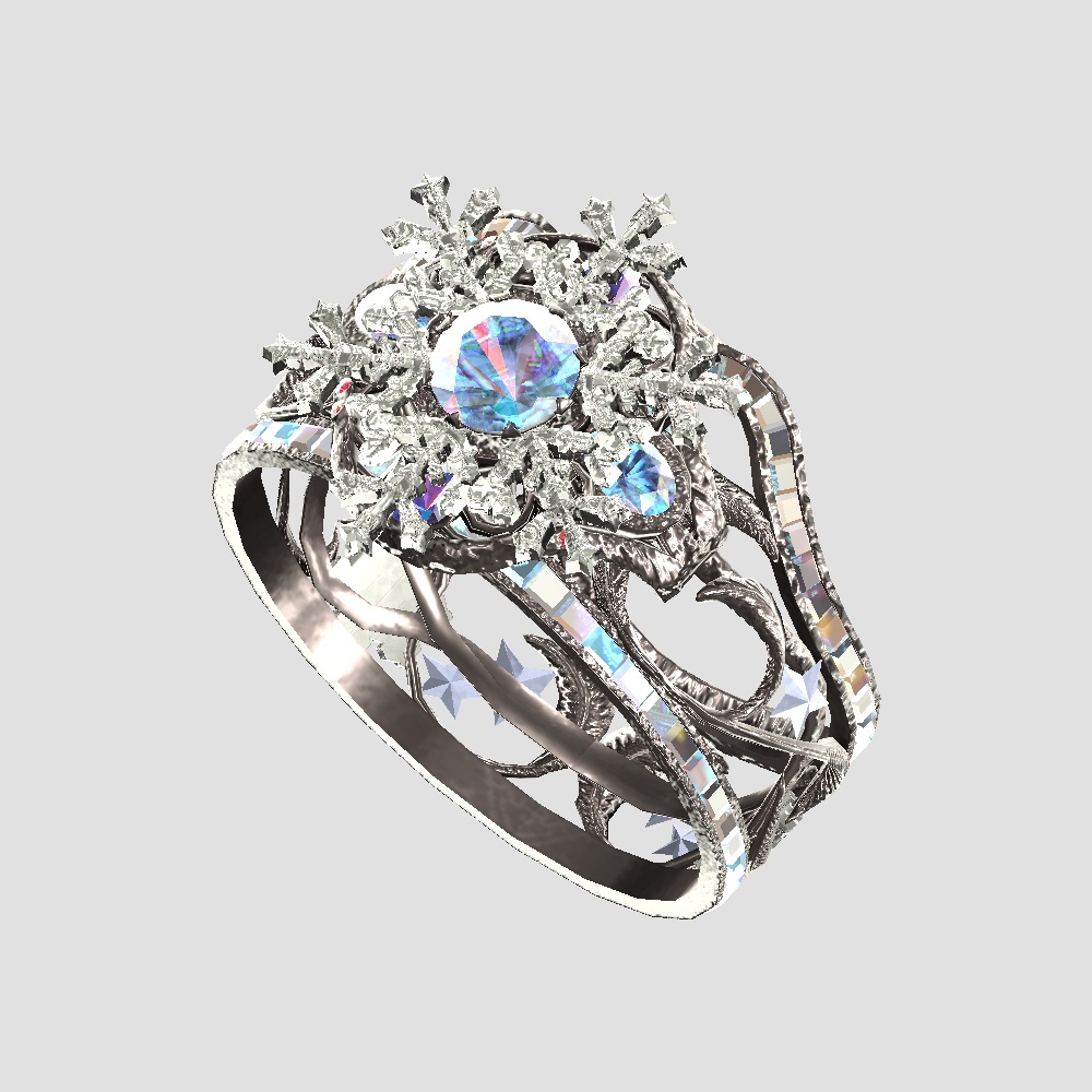 【Cavo's】雪の結晶アクセまとめ買いセット