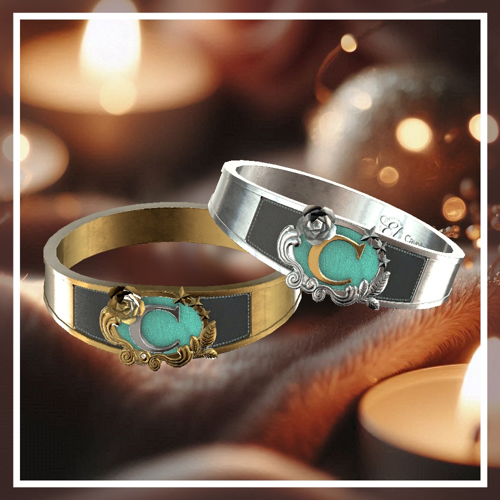 【Cavo's】Cavoile(カヴォイル)_チョーカー&指輪&花束