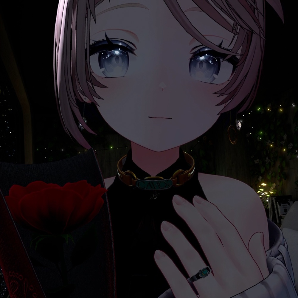 【Cavo's】Cavoile(カヴォイル)_チョーカー&指輪&花束