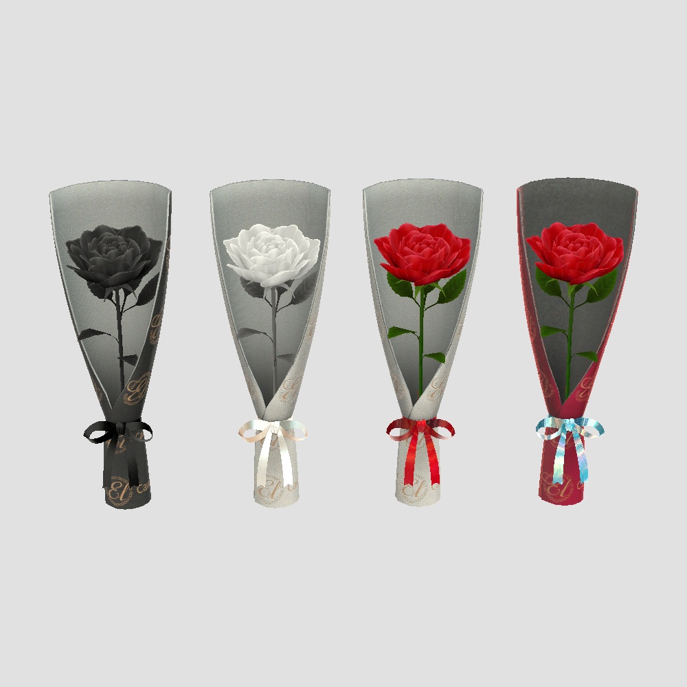 【Cavo's】Cavoile(カヴォイル)_チョーカー&指輪&花束