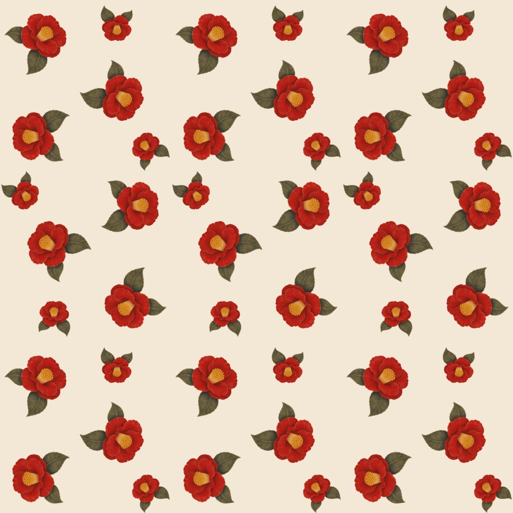 Retro Kimono Collection – Antique Ivory Vintage Japanese Seamless Patterns
