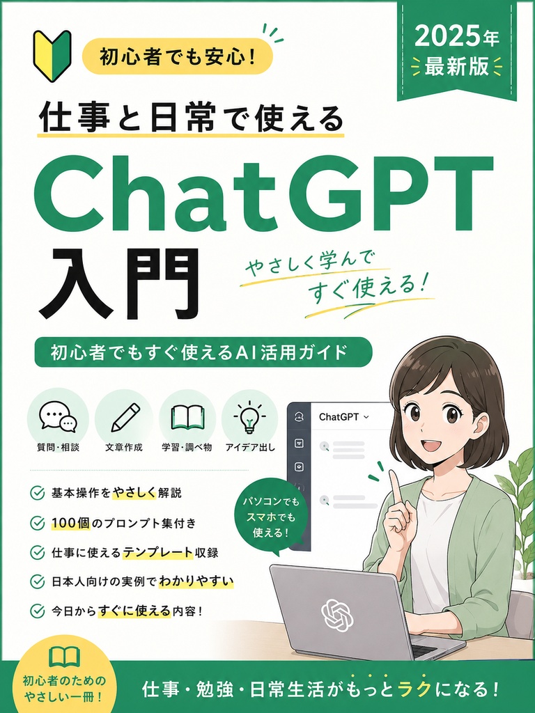 仕事と日常で使えるChatGPT入門