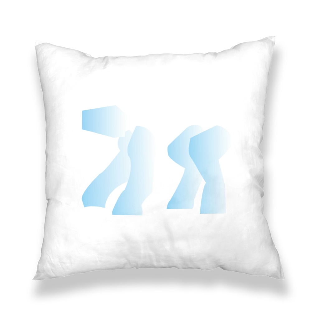 ホッキョクグマ-クッション