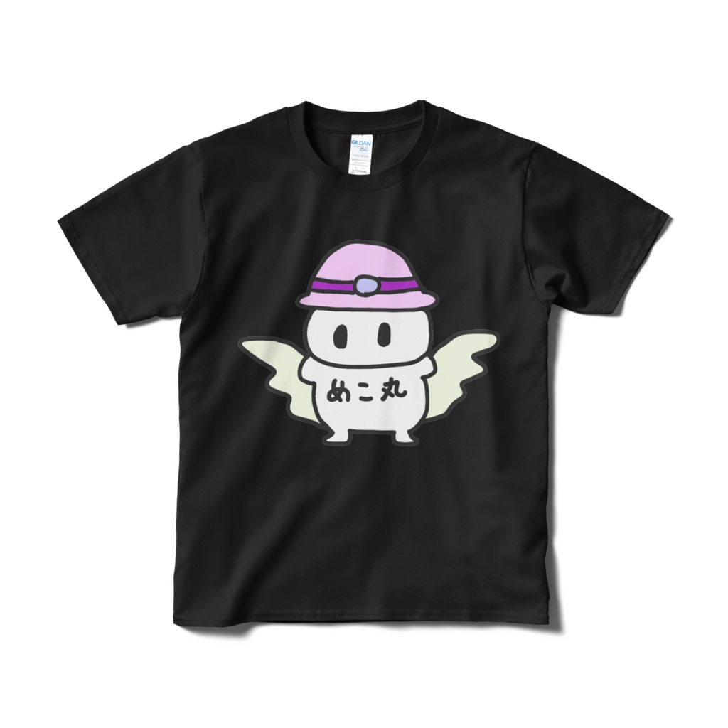 めこ丸隊Ｔシャツ Ver.2.0（黒）