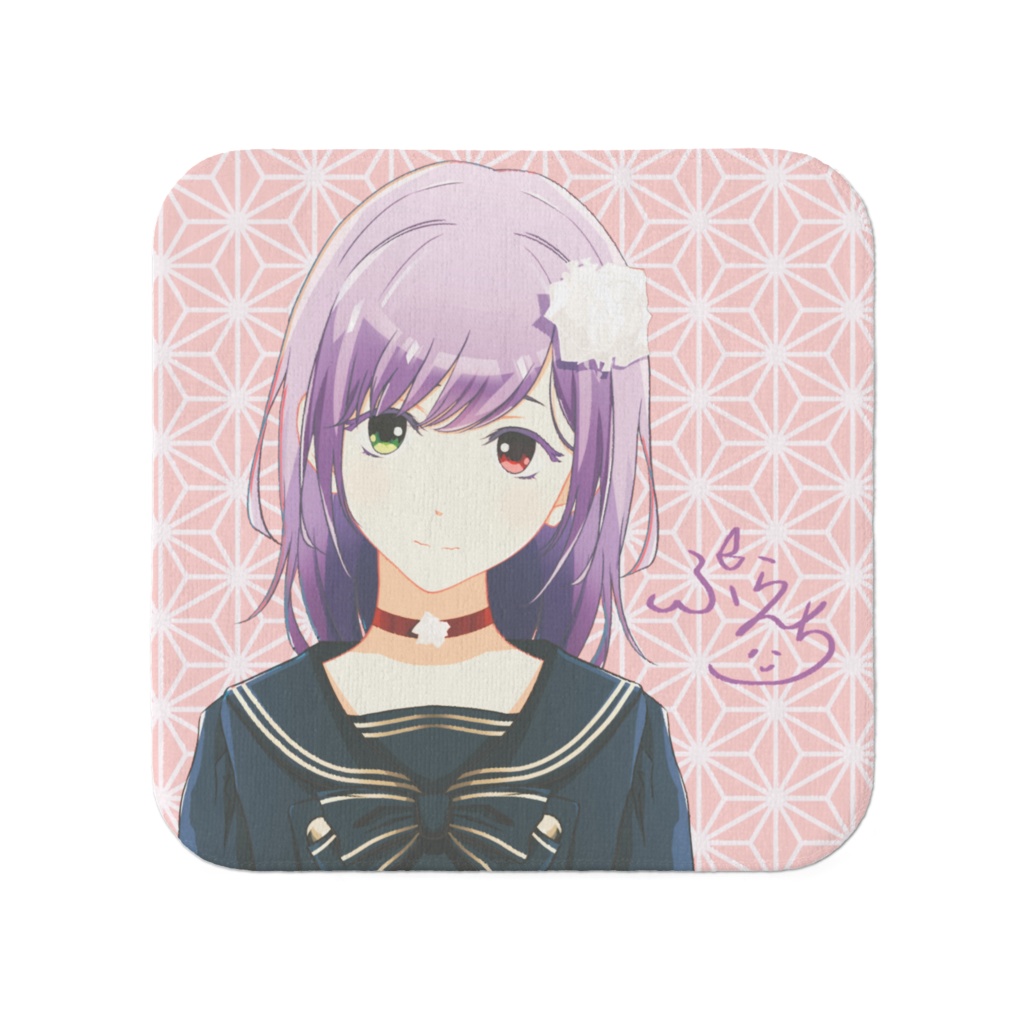 ミニタオル(麻の葉)