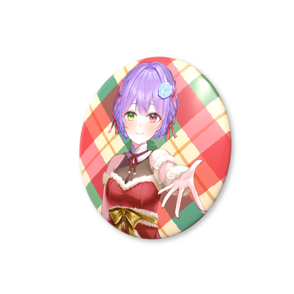 冬の「んち缶バッジ」★2025★TARTAN normal★