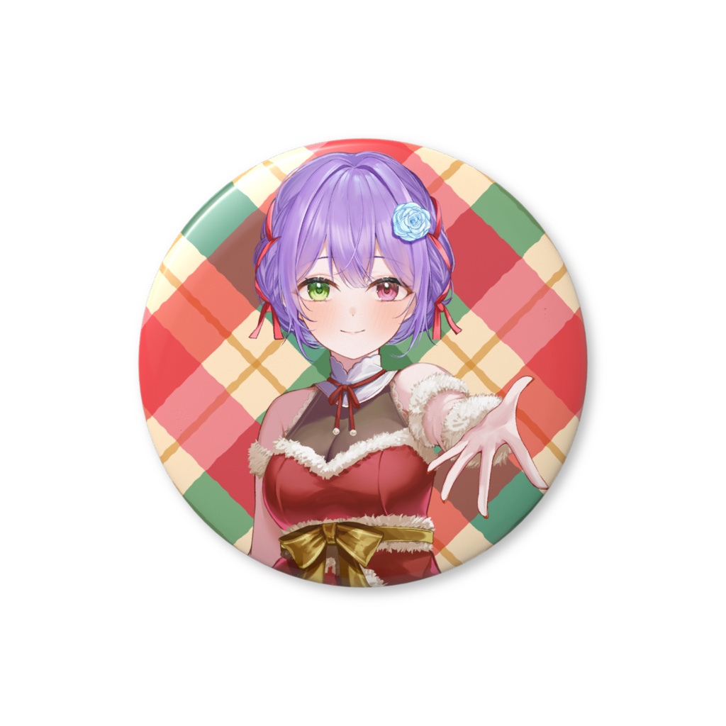 冬の「んち缶バッジ」★2025★TARTAN normal★