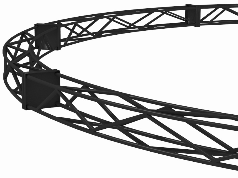 トラス300 円形用