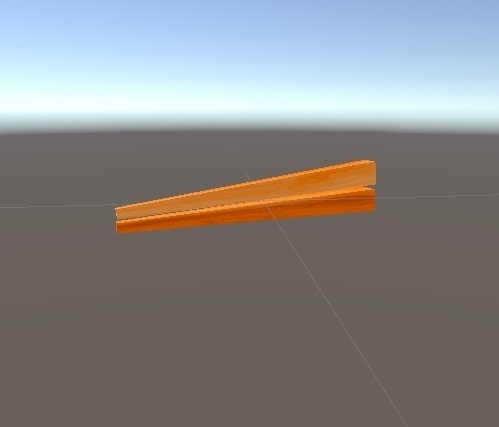 【3Dモデル】割り箸風ヘアピン