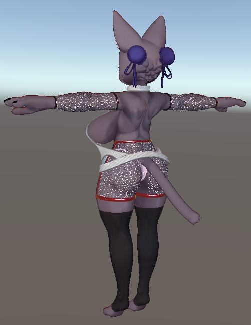 【ムルムル対応】3D衣装 WarmUp