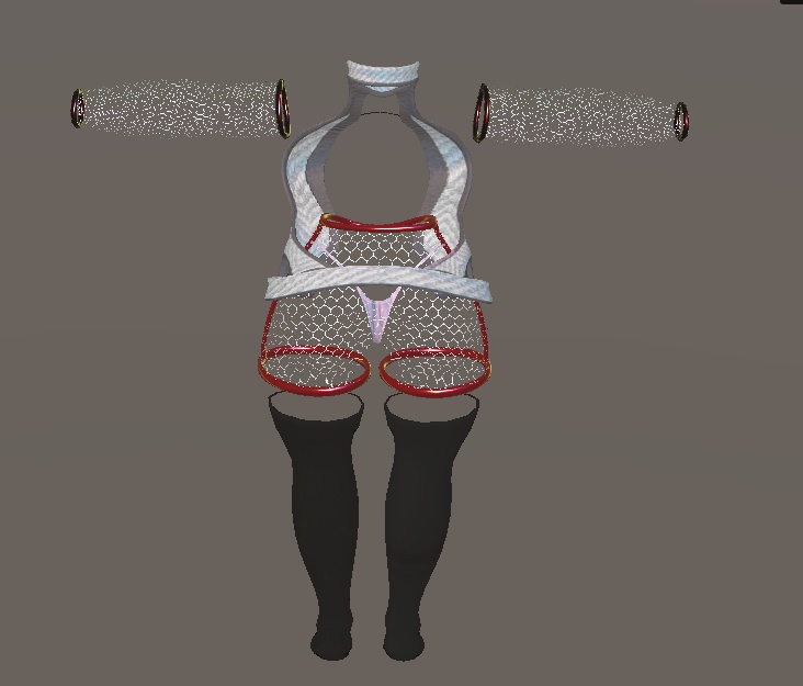 【ムルムル対応】3D衣装 WarmUp