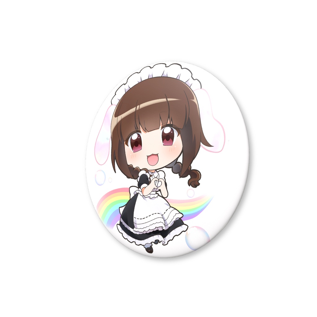 ☆うさのミニキャラ 缶バッジ