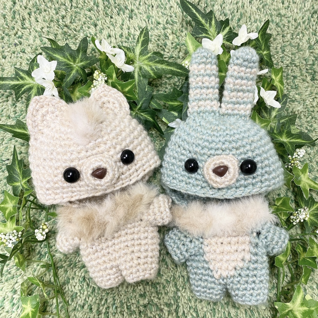 ホワイトウルフ&ラビット(EXぬいサイズ)