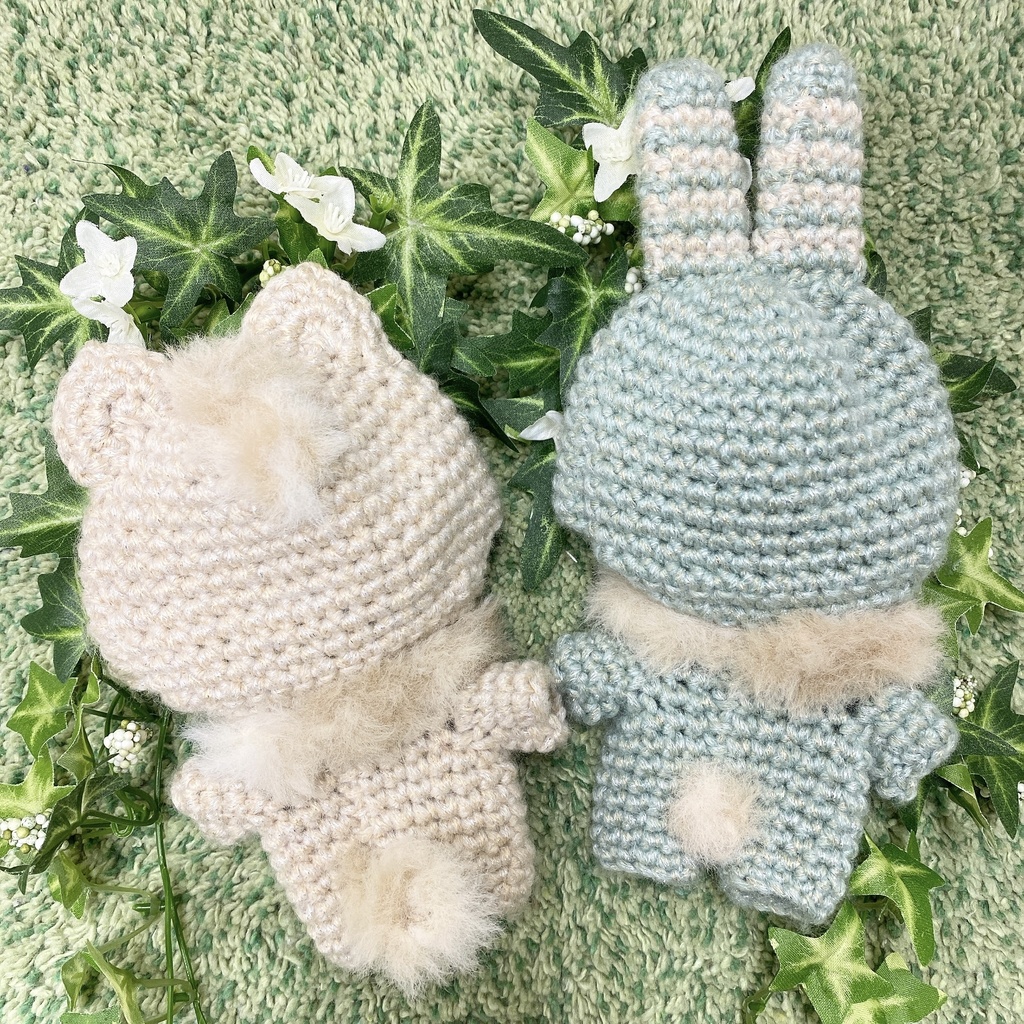 ホワイトウルフ&ラビット(EXぬいサイズ)