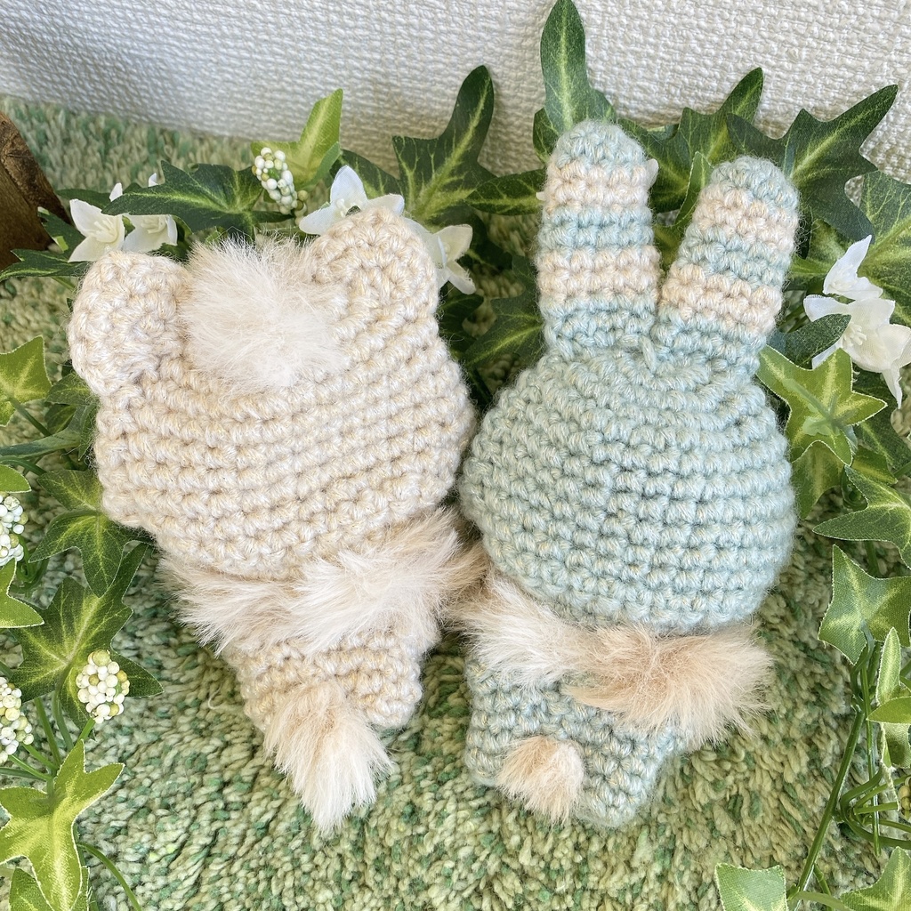 ふわふわウルフ&ラビット(マスコットサイズ)