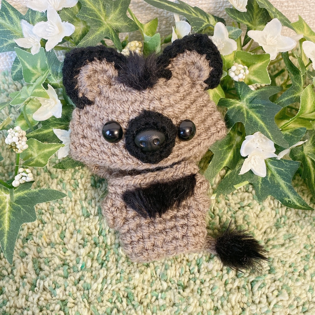 ブラックハイエナ(マスコットサイズ)