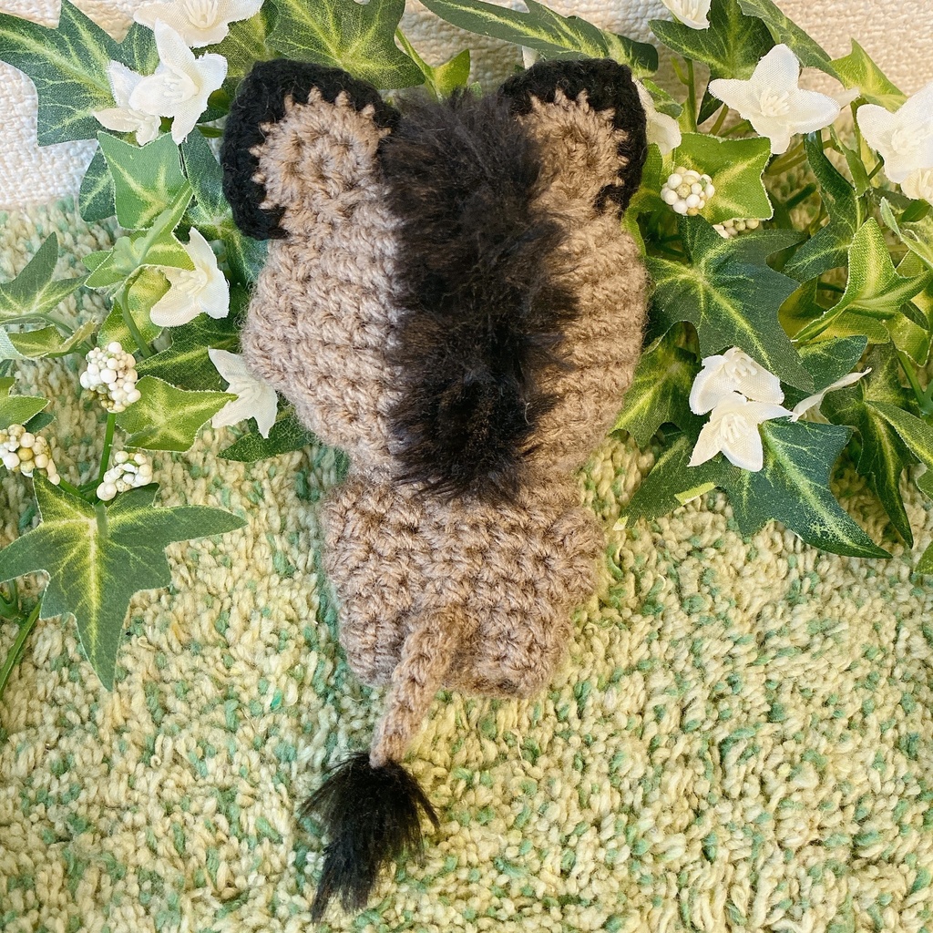 ブラックハイエナ(マスコットサイズ)