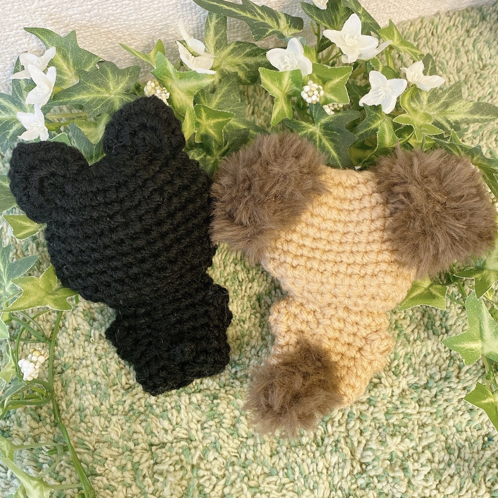 ドーベルマン&コッカー(マスコットサイズ)