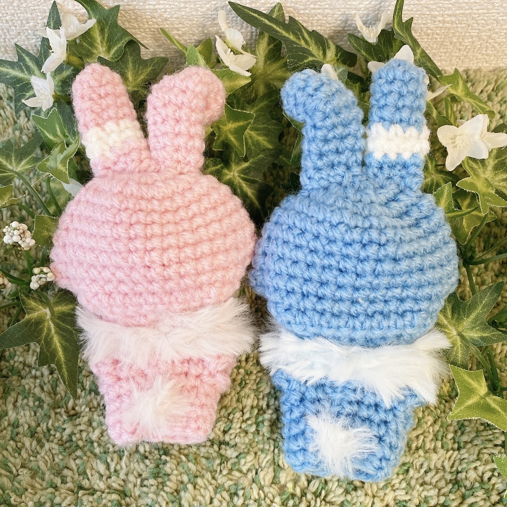 折れ耳ふわふわウサギ(マスコットサイズ)