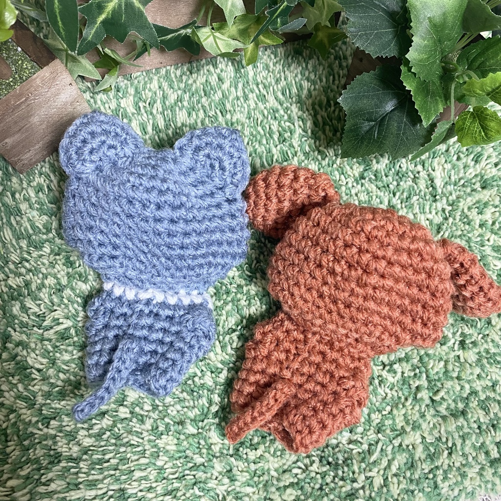 ハスキー&キャバリア(マスコットサイズ)