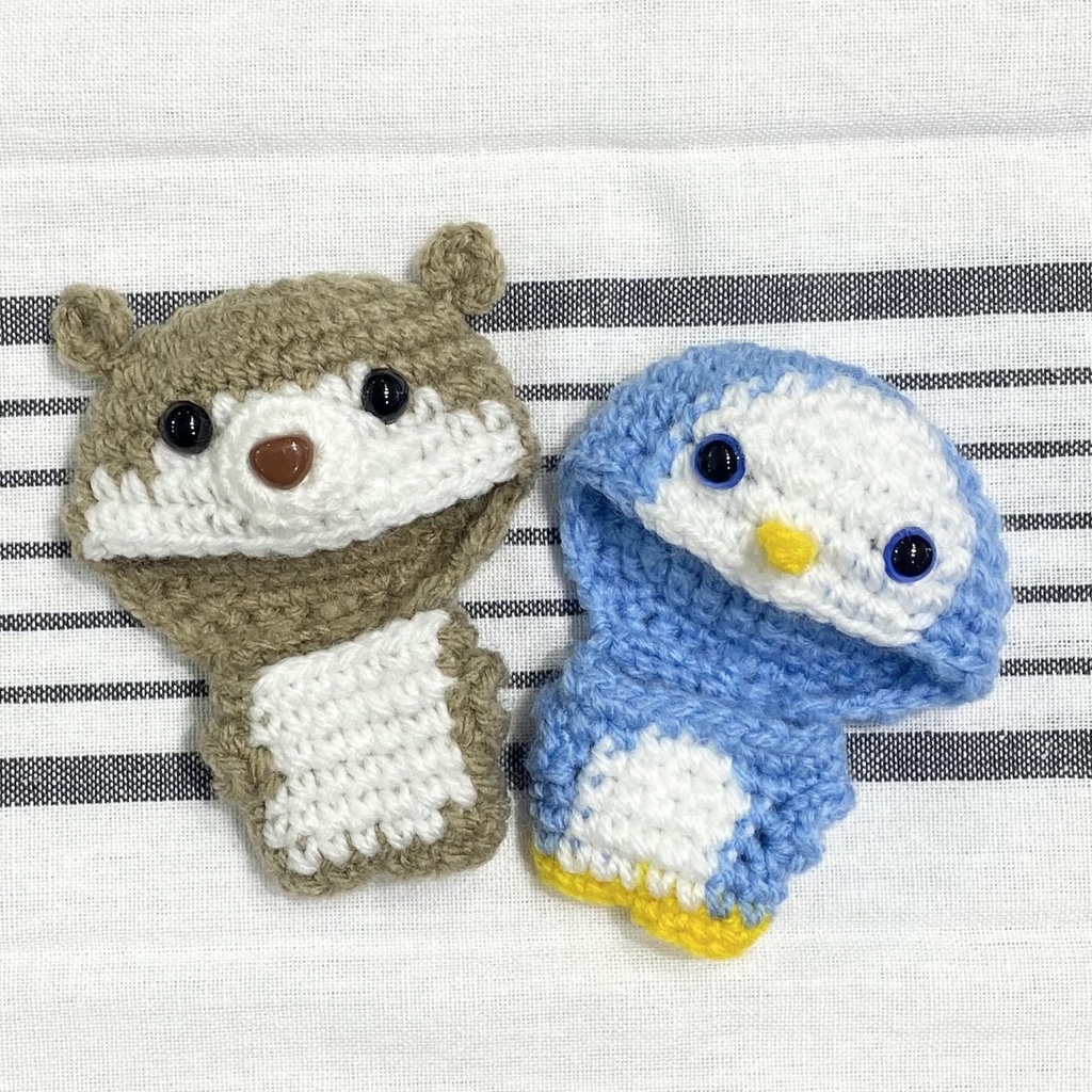 カワウソ&ペンギン(マスコットサイズ)