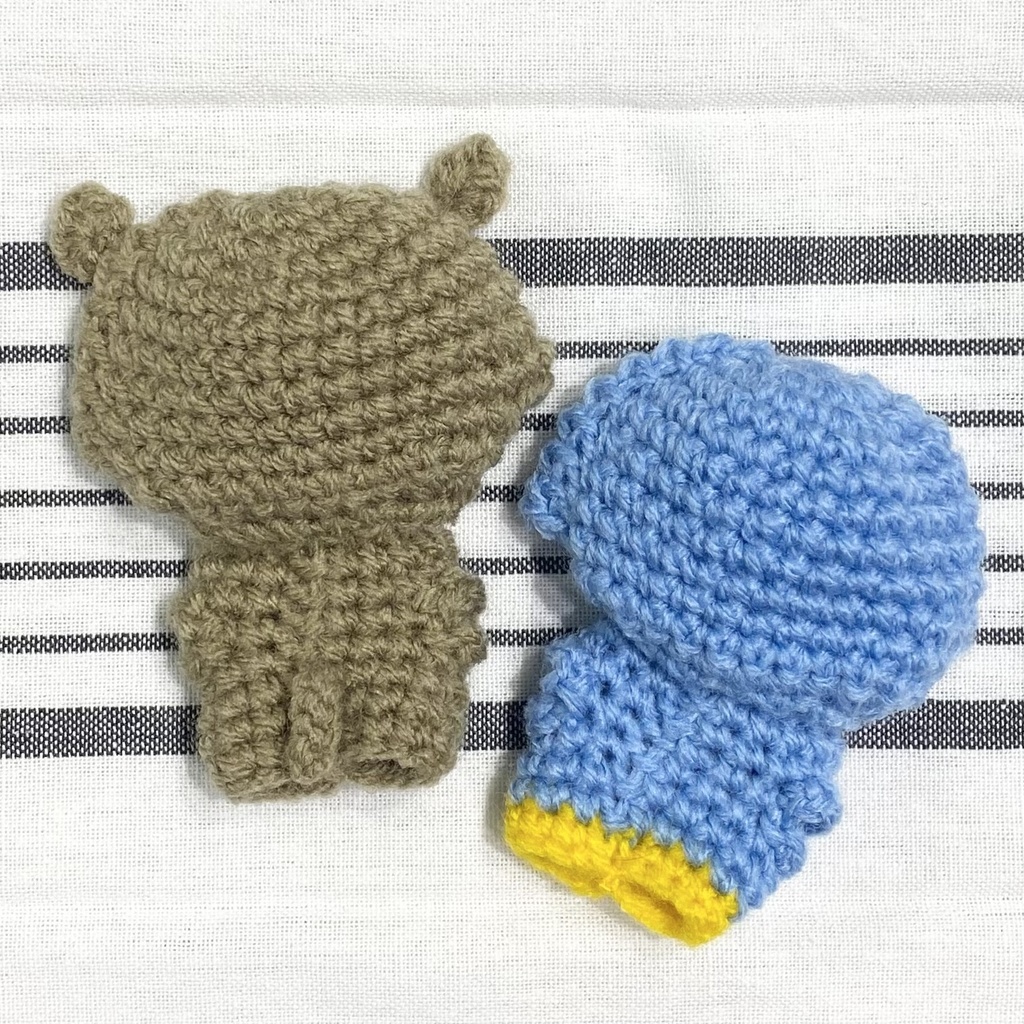 カワウソ&ペンギン(マスコットサイズ)