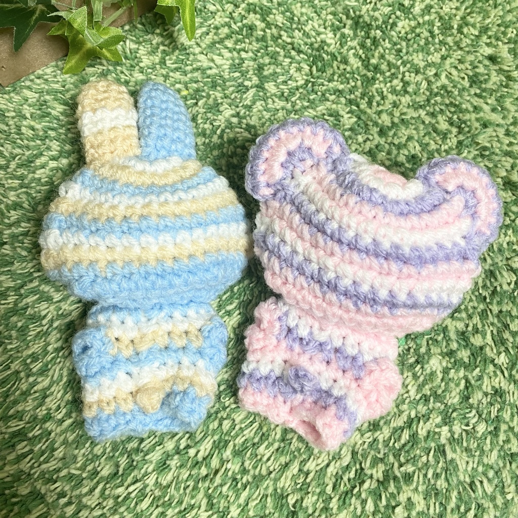 パステルラビット&ベア(マスコットサイズ)