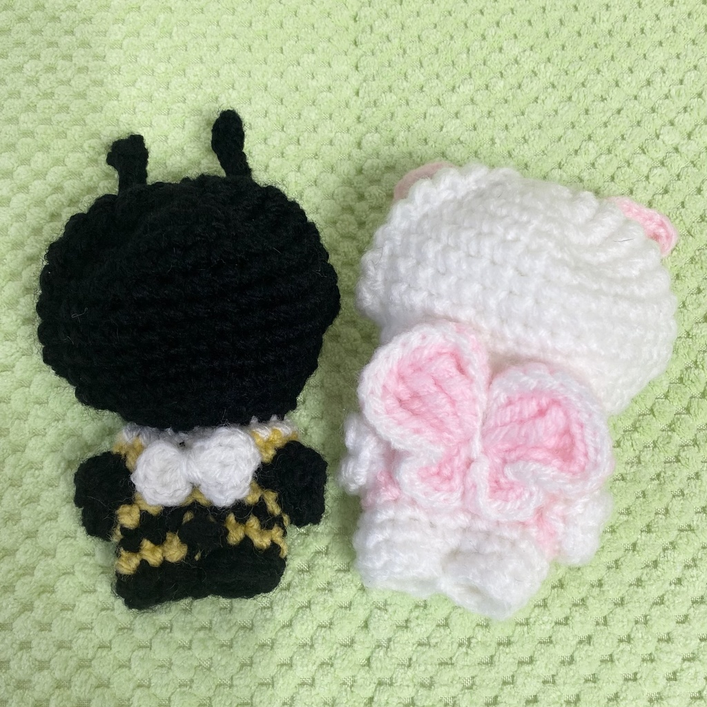 ミツバチ&蝶々(マスコットサイズ)